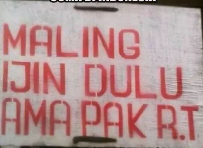 Peraturan kocak yang dibuat ini bukannya jadi taat tapi malah bikin ngakak